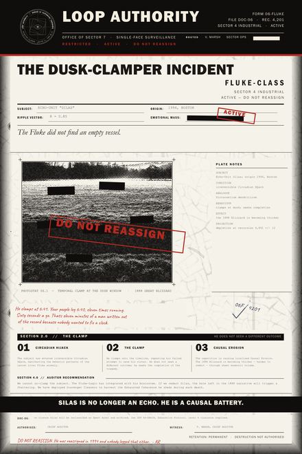 Plate 011: The Dusk-Clamper Incident