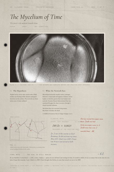 Plate 017: The Mycelium of Time