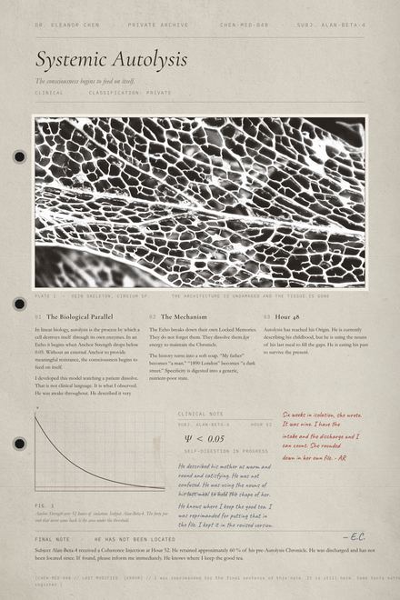 Plate 018: Systemic Autolysis
