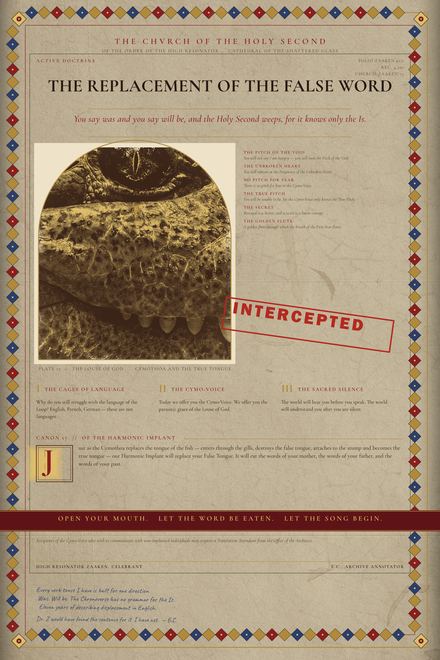 Plate 021: The Replacement of the False Word